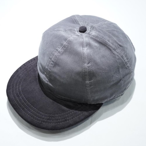  paa - FLOPPY BALL CAP - GREY / CHARCOAL VELVETEEN