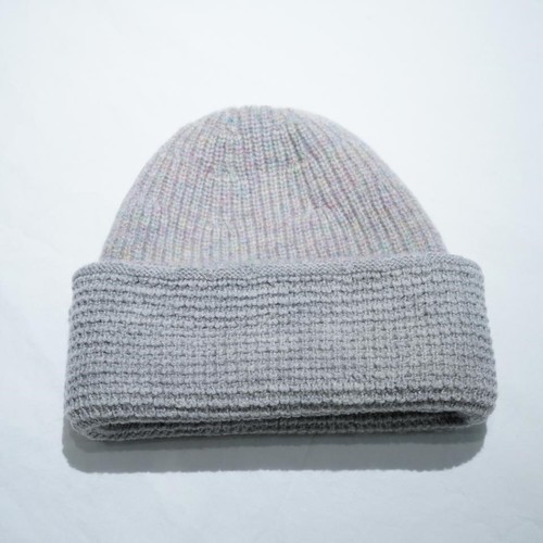  paa - COMBO STITCH BEANIE - HEATHER UNICORN LAMBSWOOL / MERINO