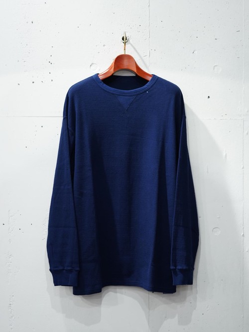  Porter Classic - H/W THERMAL CREWNECK - BLUE