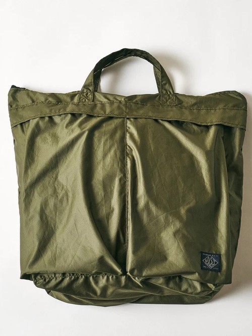  POST OVER ALLS - Packable Helmet Bag 2 : polyester R/S - olive 