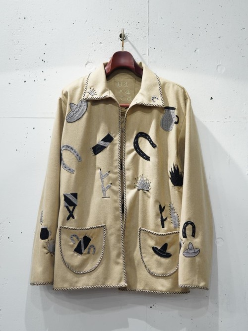 HARRY'S 【 OAXACA - SOUVENIR JACKET / MONOTONE - KHAKI ( Tops