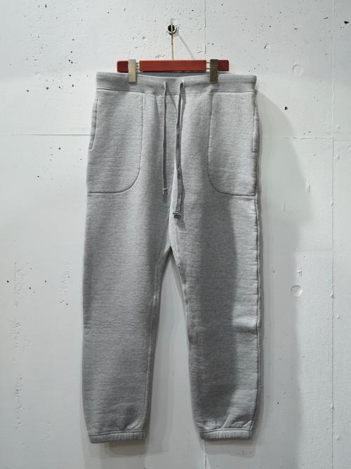  COLIMBO - H&J HEAVY WEIGHT SWEAT PANTS - HEATHER GRAY