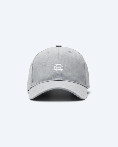  REIGNING CHAMP - MONOGRAM 6-PANEL CAP - H.GREY