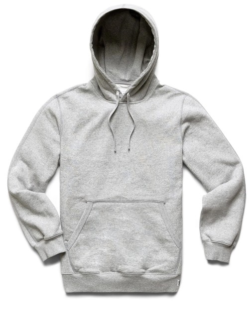  REIGNING CHAMP - HEAVYWEIGHT FLEECE CLASSIC HOODIE - H.GREY