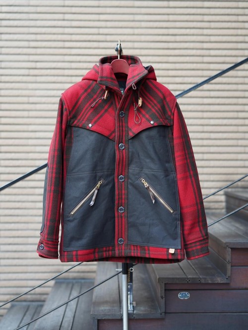  COLIMBO - FORESTER COAT - Red Check