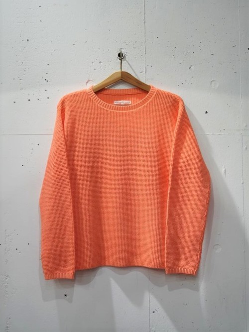  SUNSHINE+CLOUD - WAFFLE LONG SLEEVE - Coral