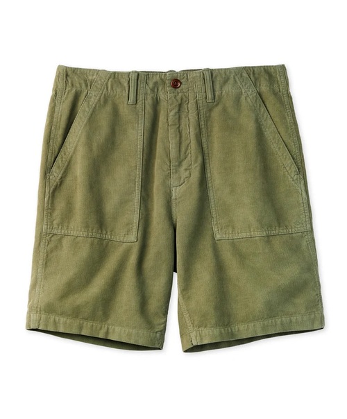  OUTER KNOWN - Seventyseven Cord Utility Shorts - Olive