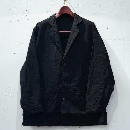  Porter Classic - CLASSIC DENIM WIDE JACKET - Black