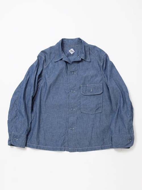  THE CORONA UTILITY - UTILITY FIELD SHIRT - Blue Chambray