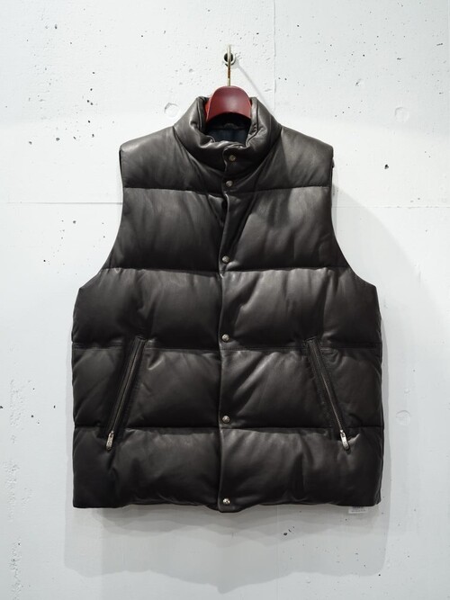  Porter Classic - DOWN VEST W/LOVE&PEACE SILVER (ENTREFINO) - Brown