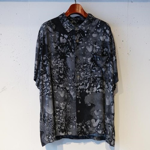 HARRY'S 【 Porter Classic -HEART ALOHA SHIRT- BLACK ( Tops Shirt