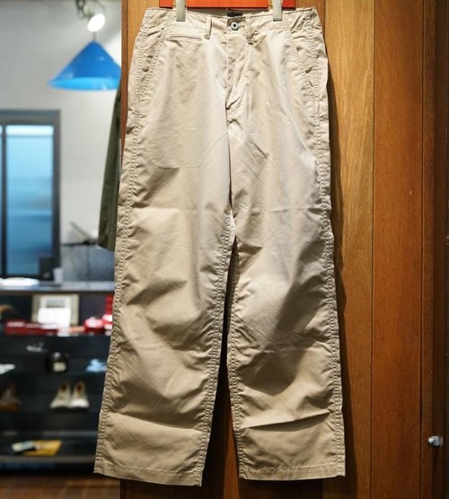  POST OVER ALLS - Double Needle Chino - R - khaki