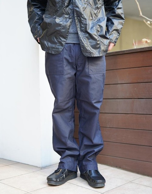  FATIGUE SLACKS - UTILITY SLACKS / M-51 BACK SATIN - NAVY