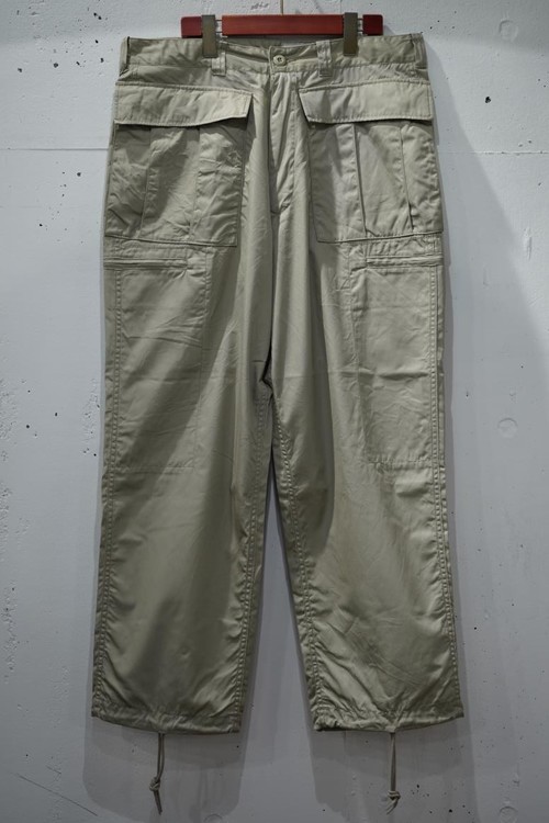  FATIGUE SLACKS - ADVISOR SLACKS / High Density Cotton Gabardine - SAND BEIGE