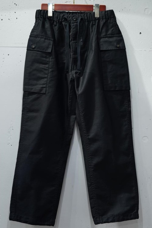  POST OVER ALLS - E-Z WALKABOUT Pants / vintage moleskin - black