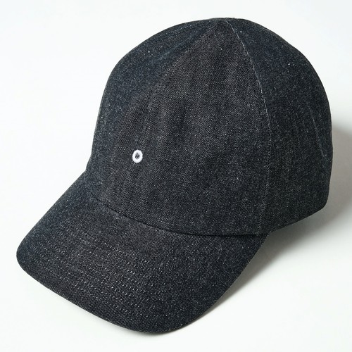  POST OVER ALLS - POST Ball Cap / 8 oz. denim - black